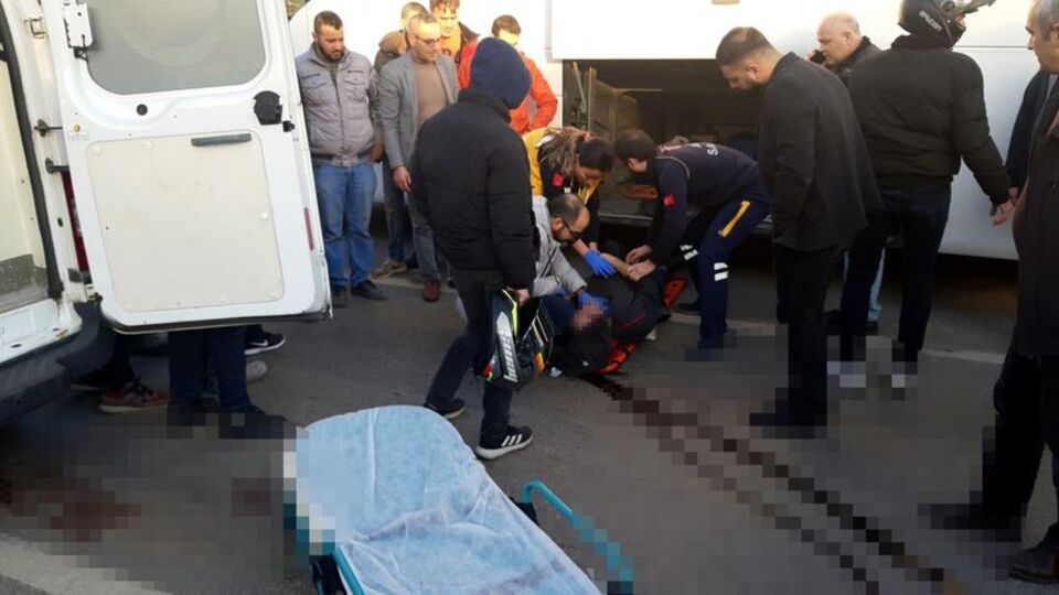 Servis şoförüne silahlı saldırı