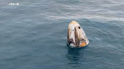 Gezeravcı Dünya'ya indi!