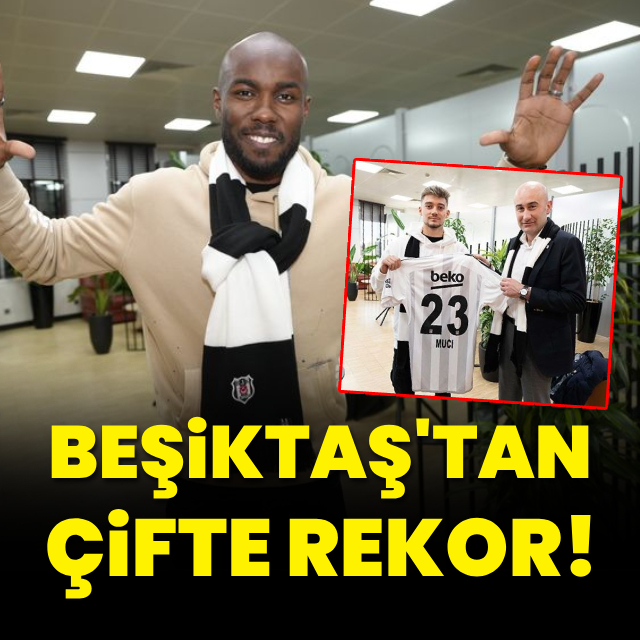 Beşiktaş'tan çifte rekor!
