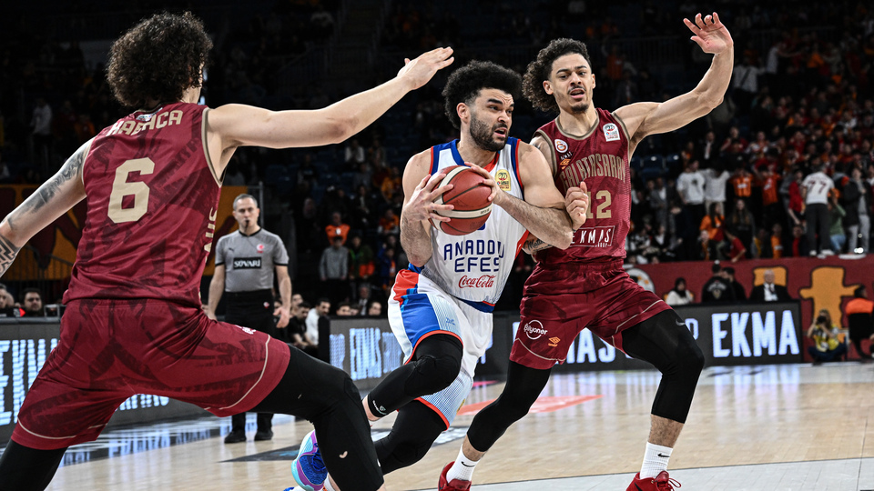 Dev maçta kazanan Anadolu Efes!