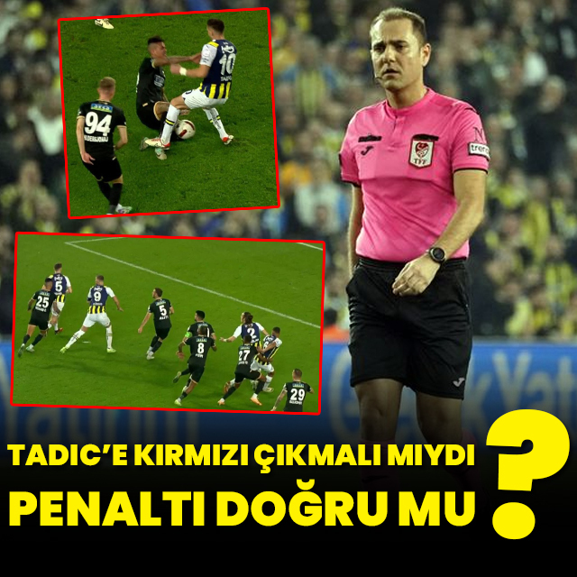 Penaltı doğru mu, kırmızı çıkmalı mıydı?