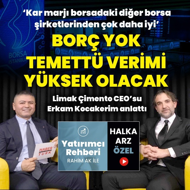 'Temettü verimi yüksek olacak'