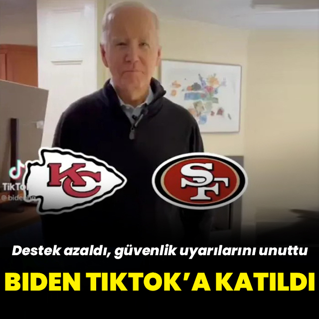 ABD Başkanı Biden TikTok'a katıldı