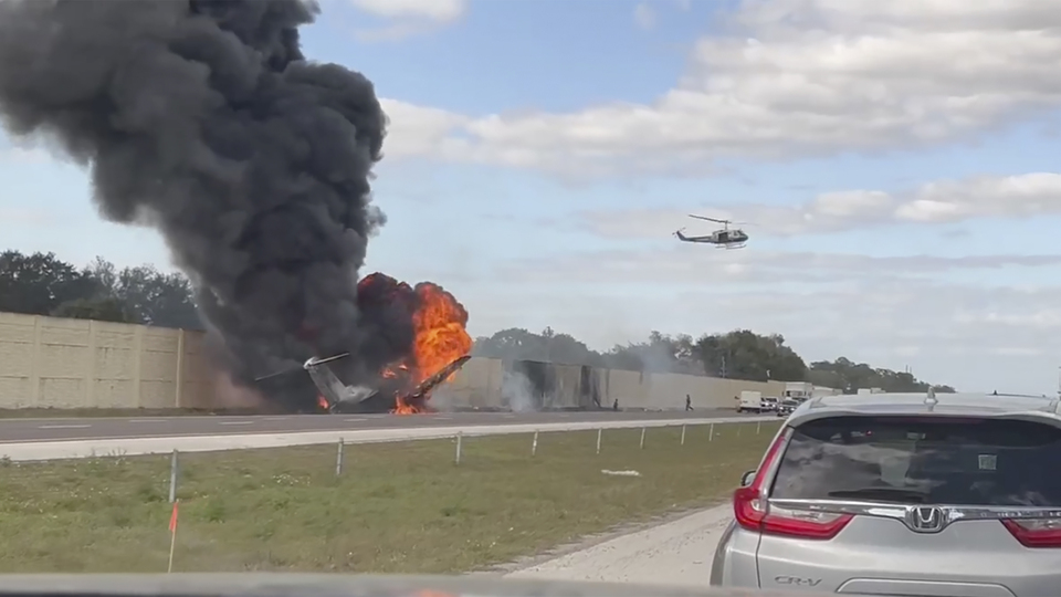 Uçağın yola düşüş anı ortaya çıktı!