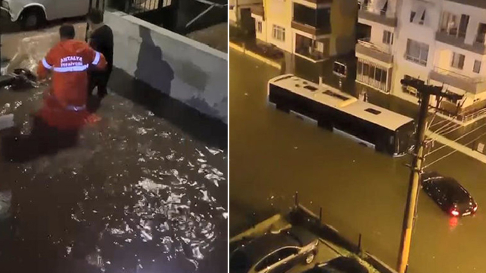 Antalya Valiliği'nden sel açıklaması!