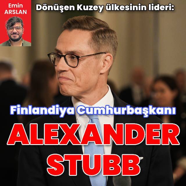 Finlandiya’nın yeni cumhurbaşkanı Alexander Stubb