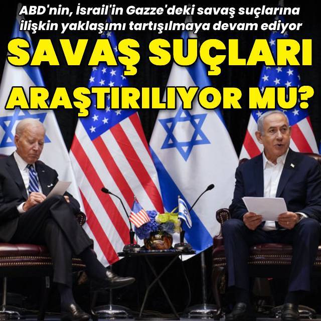 ABD İsrail'in olası savaş suçlarını mı araştırıyor?