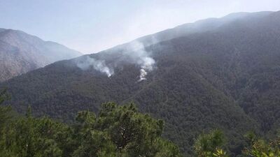 Yangın çıkarmak isteyen teröristlere dava!