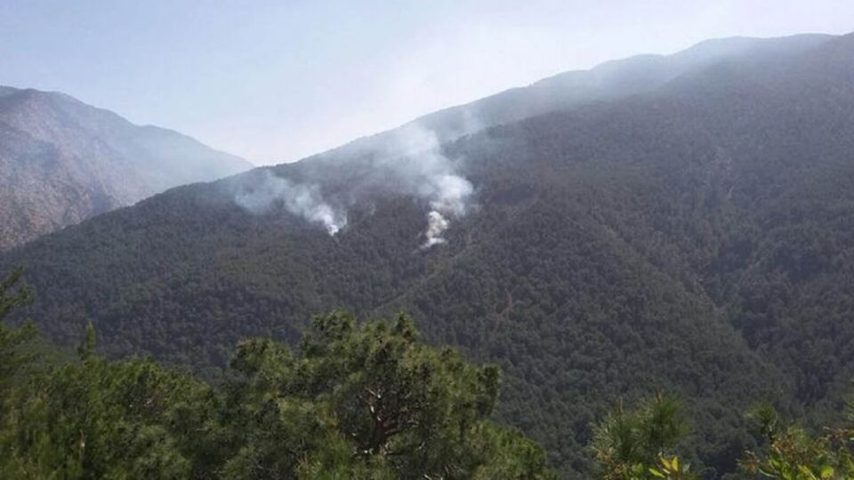 Yangın çıkarmak isteyen teröristlere dava!