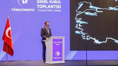 TÜRKÇİMENTO'da başkan yeniden Yücelik