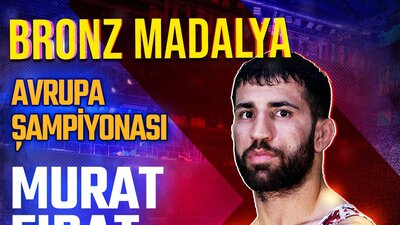 Murat Fırat'tan bronz madalya!