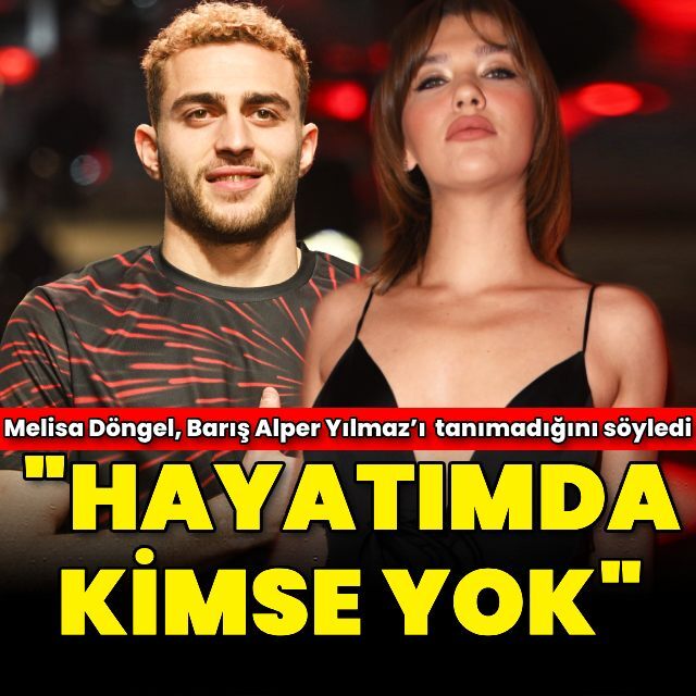 "Hayatımda kimse yok"