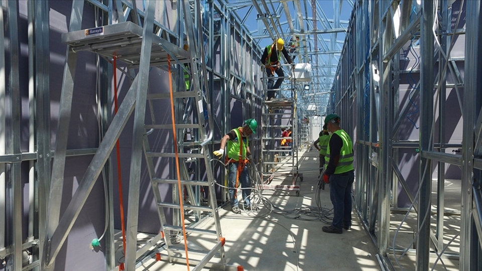 İnşaat sektörü çalışanı yüzde 10 arttı