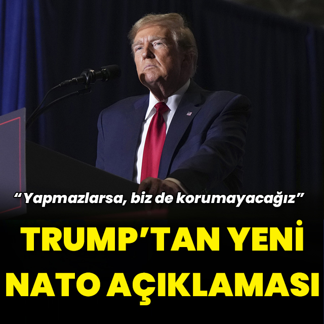 Trump'tan yeni NATO açıklaması