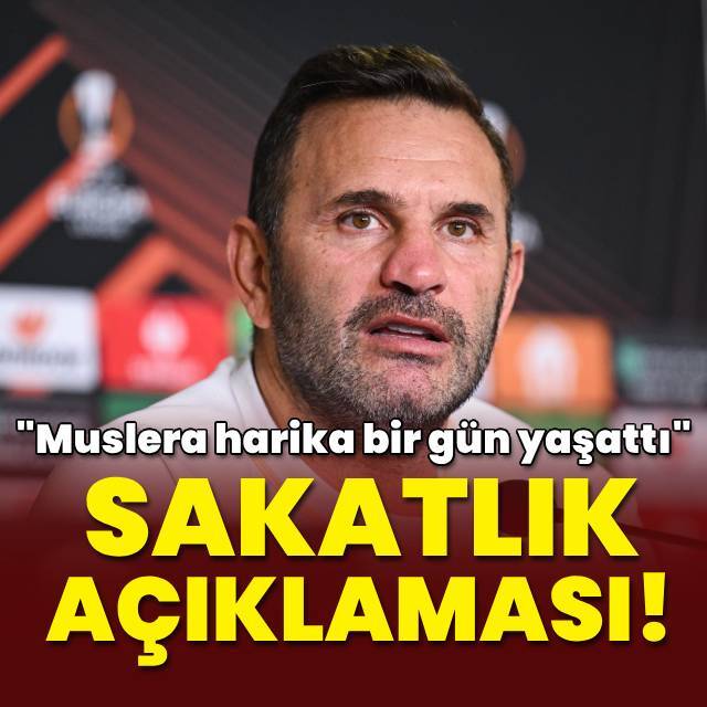 Prag maçı sonrası sakatlık açıklaması!