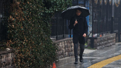 Türkiye'nin kuzeyi ve güneyi yağmurlu