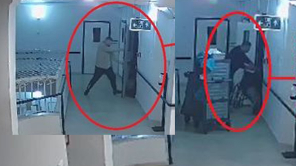 Özel bakım merkezinde yaşlı adama feci darp! Bakıcı tutuklandı!