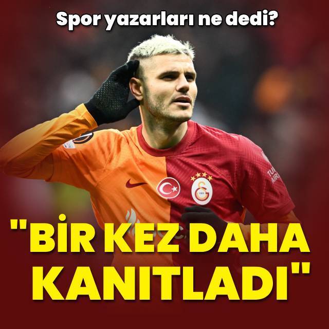 "Bir kez daha kanıtladı"