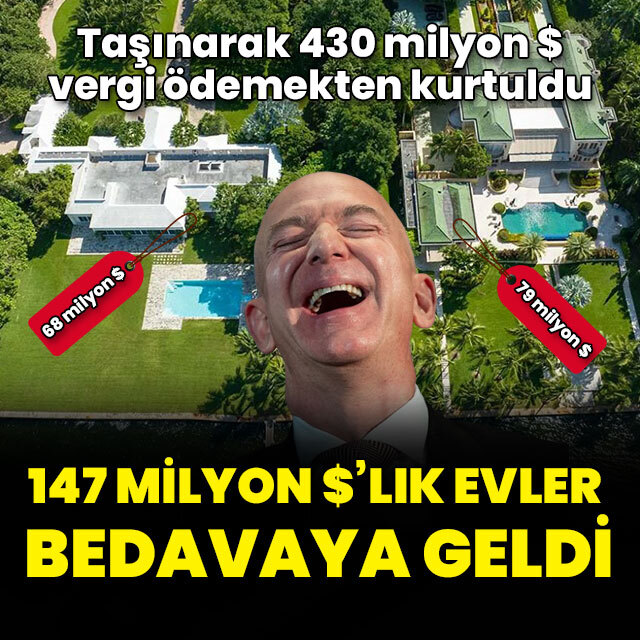 Taşınarak 430 milyon dolarlık vergi ödemekten kurtuldu