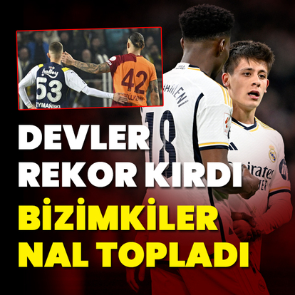 Devler rekor kırdı, bizimkiler nal topladı!
