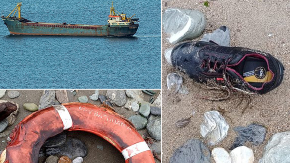 Marmara'da batan geminin 6 mürettebatı aranıyor!