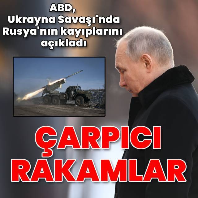 ABD'den çarpıcı "Rusya" rakamları