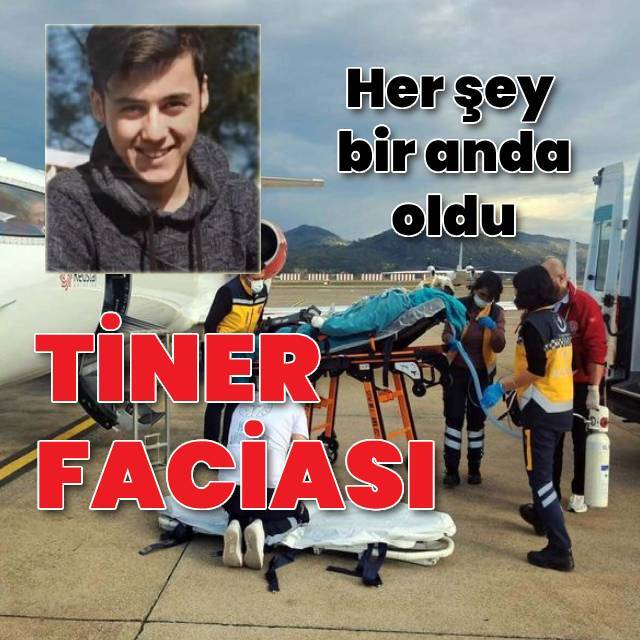 Sobayı yakarken kendini ateşe verdi