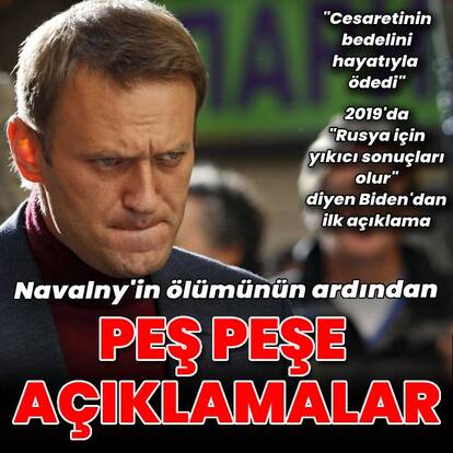 Navalny'nin cezaevinde ölümüne dünyadan tepkiler