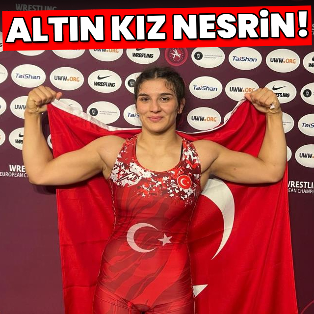 Nesrin Baş Avrupa şampiyonu!