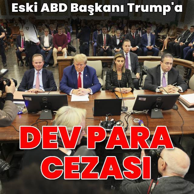 Trump'a dev para cezası