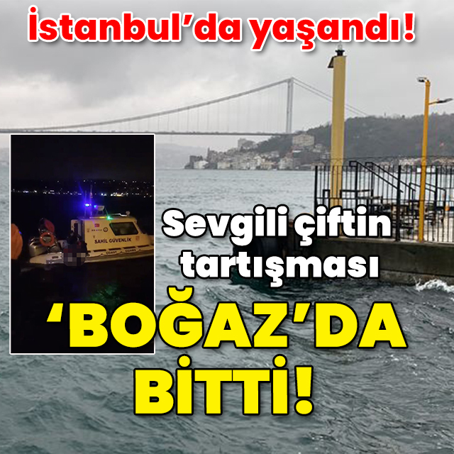 İstanbul'da yaşandı! Sevgili çiftin tartışması ölümle bitti!