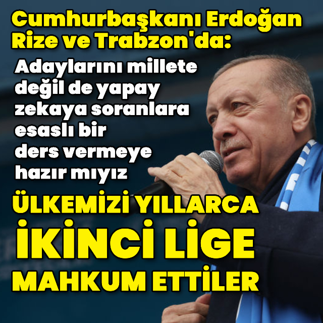 Cumhurbaşkanı Erdoğan'dan açıklamalar