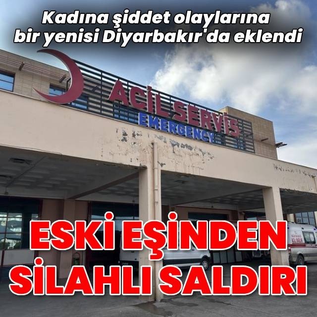 Eski eşi tarafından silahla vuruldu