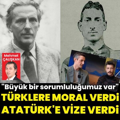 Atatürk'e vize verdi