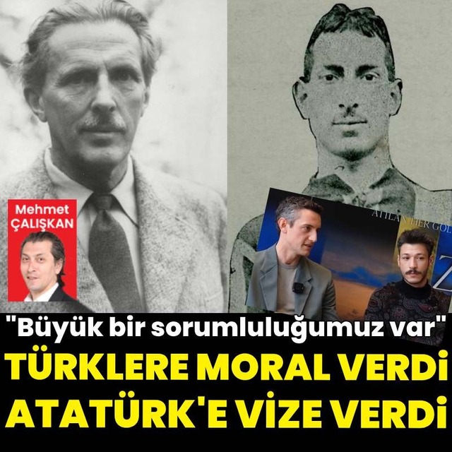 Atatürk'e vize verdi