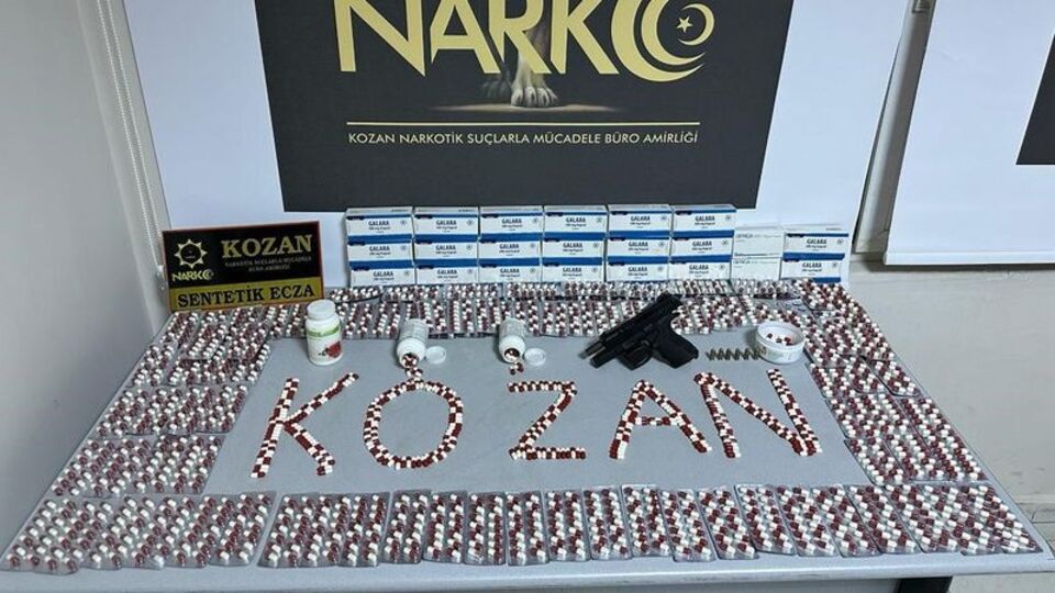 Kozan'da uyuşturucu operasyonu