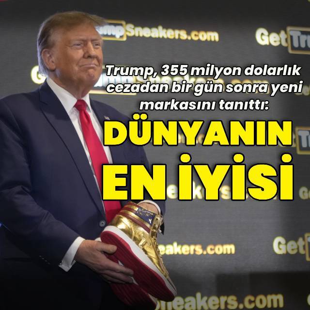 Trump dev para cezasının ardından yeni markasını tanıttı