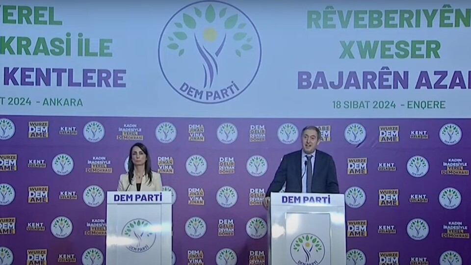 DEM Parti yerel seçim bildirgesini açıkladı