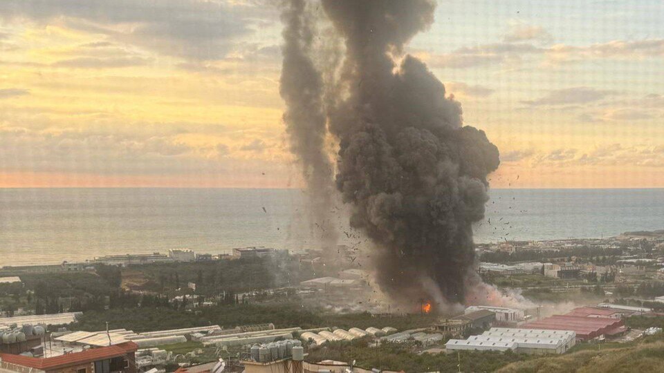 İsrail'den Lübnan'a hava saldırısı