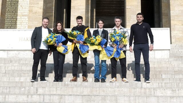 Gala öncesi Anıtkabir ziyareti