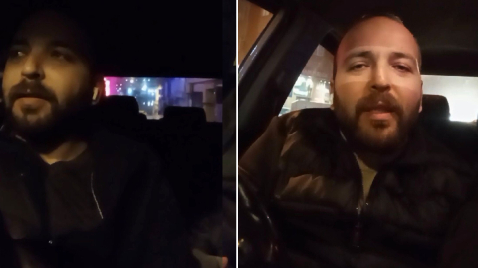 Yaşlı kadından taksiciye korkunç sözler!