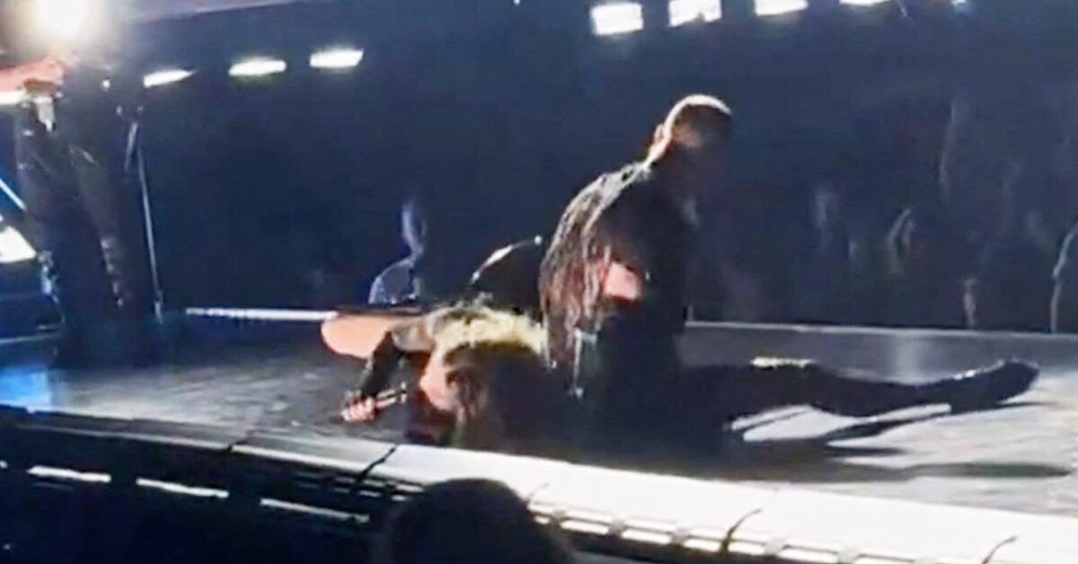 Madonna, Seattle konserinde sandalyeden düştü Magazin haberleri