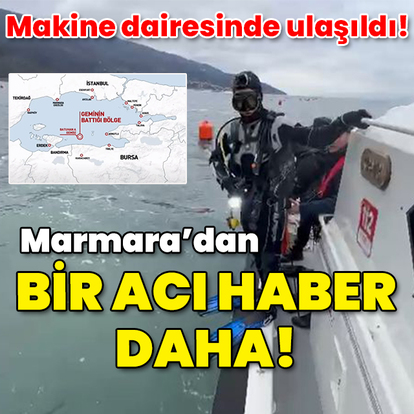 Kayıp gemi mürettebatından 1'i daha bulundu!
