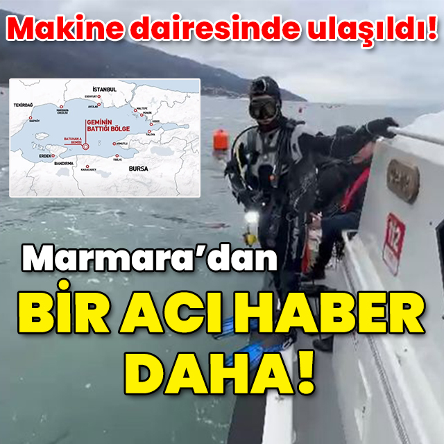 Kayıp gemi mürettebatından 1'i daha bulundu!
