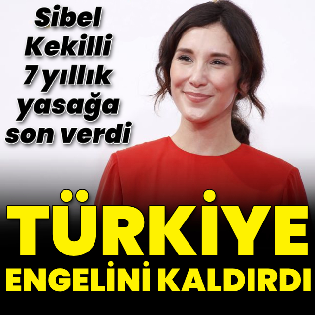 Türkiye engelini kaldırdı
