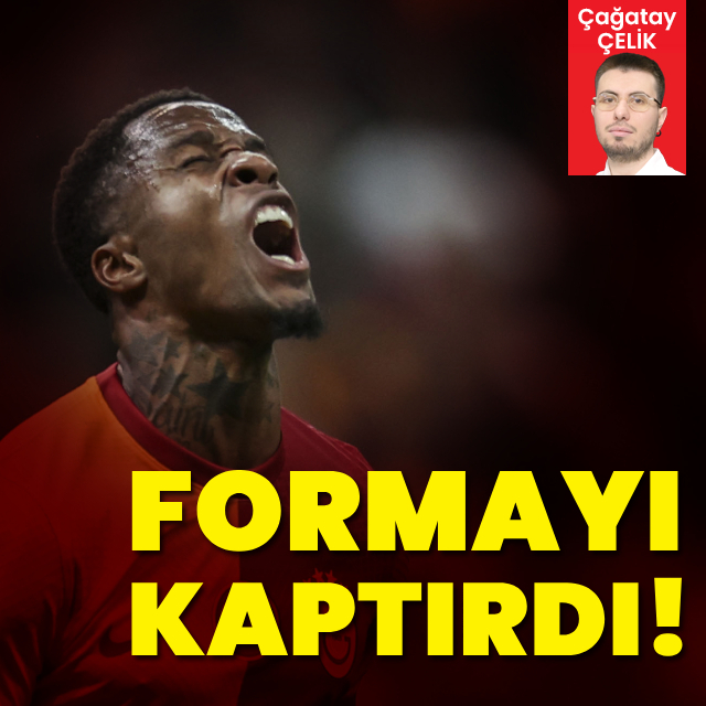 Zaha formayı kaptırdı!