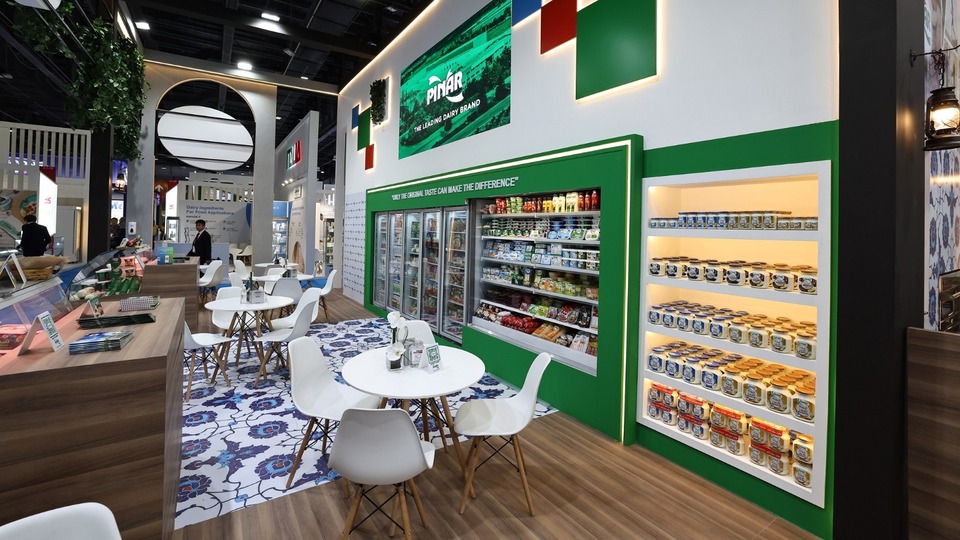 Pınar, Gulfood Fuarı'nda ürünlerini sergiledi