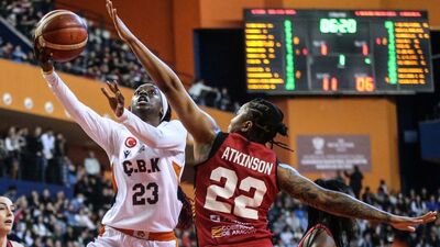 ÇBK Mersin çeyrek finale farklı başladı!