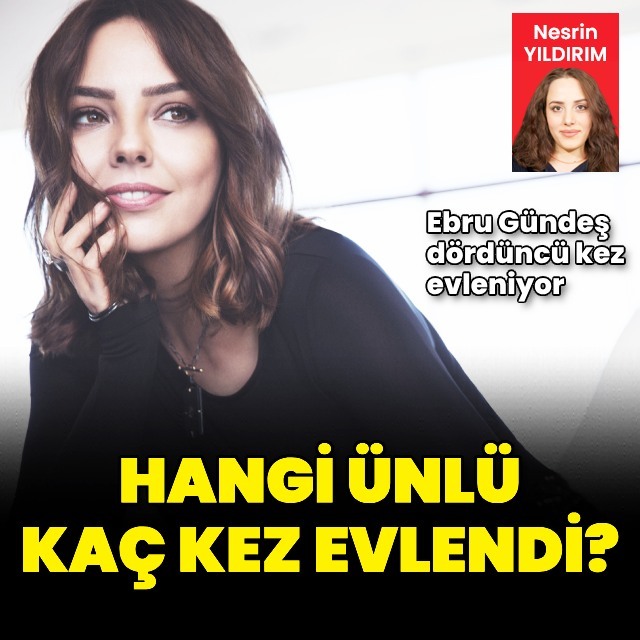 Hangi ünlü kaç kez evlendi