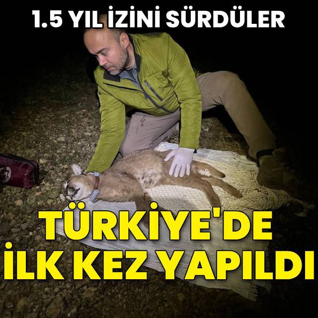 1.5 yıl izlediler... Türkiye'de ilk!